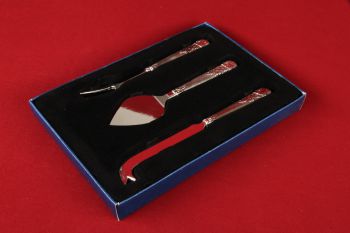 3868 лопатка, вилка, нож (набор для сыра)