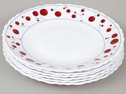 1226-496 набор плоских тарелок, 20см (6шт.)